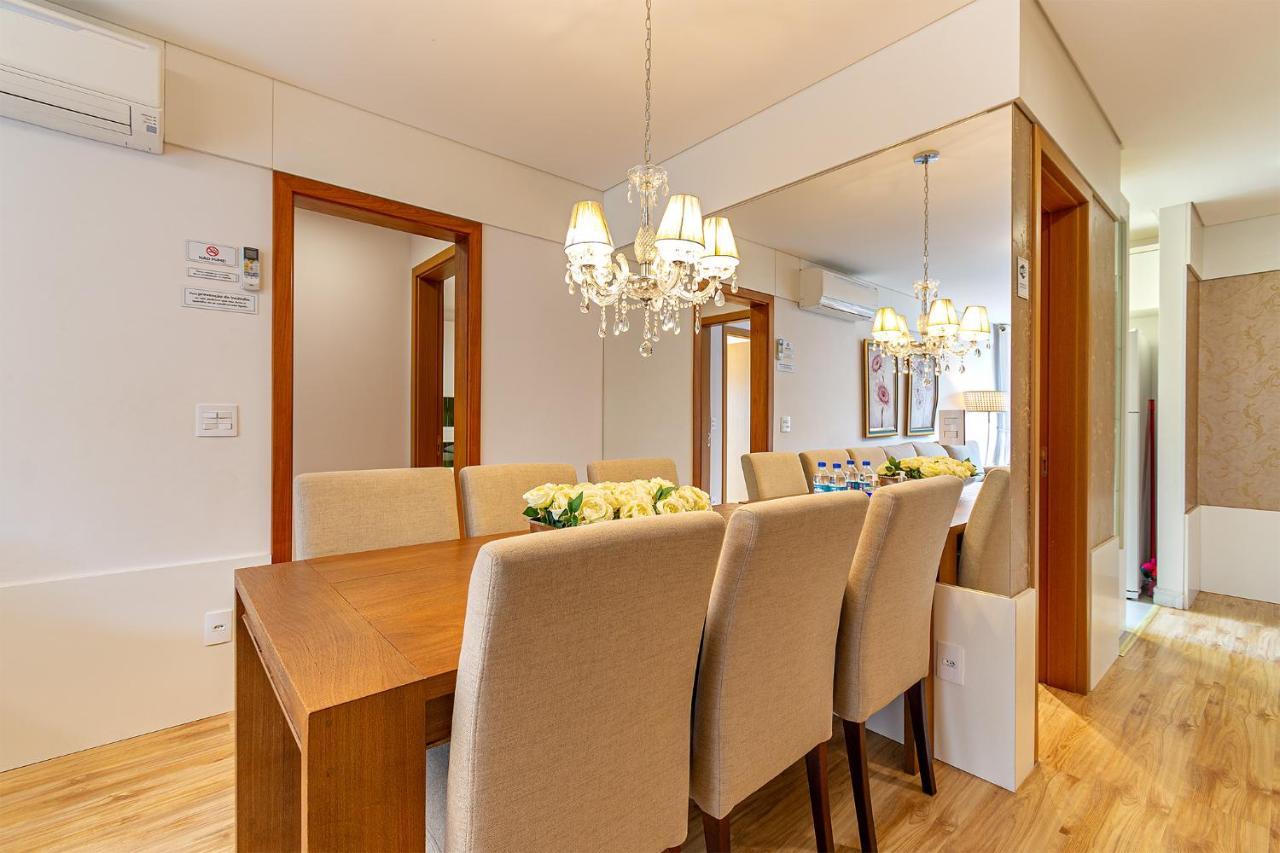 Ferienwohnung Rosa Apartamento Luxo No Centro Gramado Exterior foto