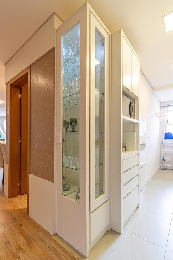 Ferienwohnung Rosa Apartamento Luxo No Centro Gramado Exterior foto