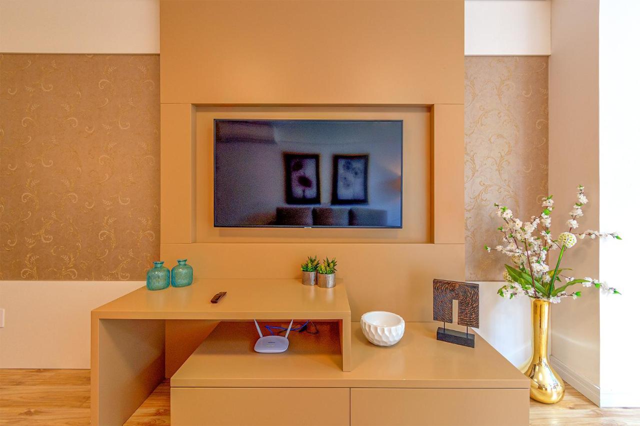 Ferienwohnung Rosa Apartamento Luxo No Centro Gramado Exterior foto