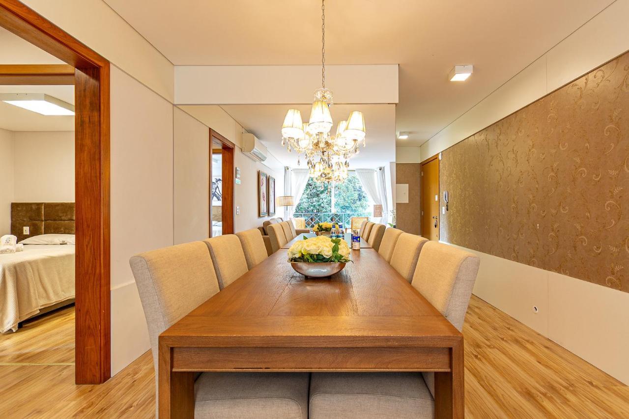 Ferienwohnung Rosa Apartamento Luxo No Centro Gramado Exterior foto