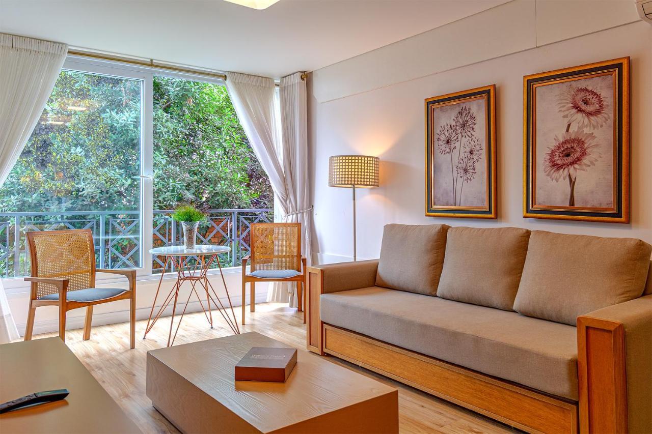 Ferienwohnung Rosa Apartamento Luxo No Centro Gramado Exterior foto